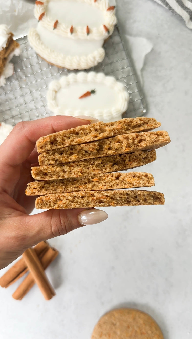 Carrot Cake Roll-Out Cookie Recipe